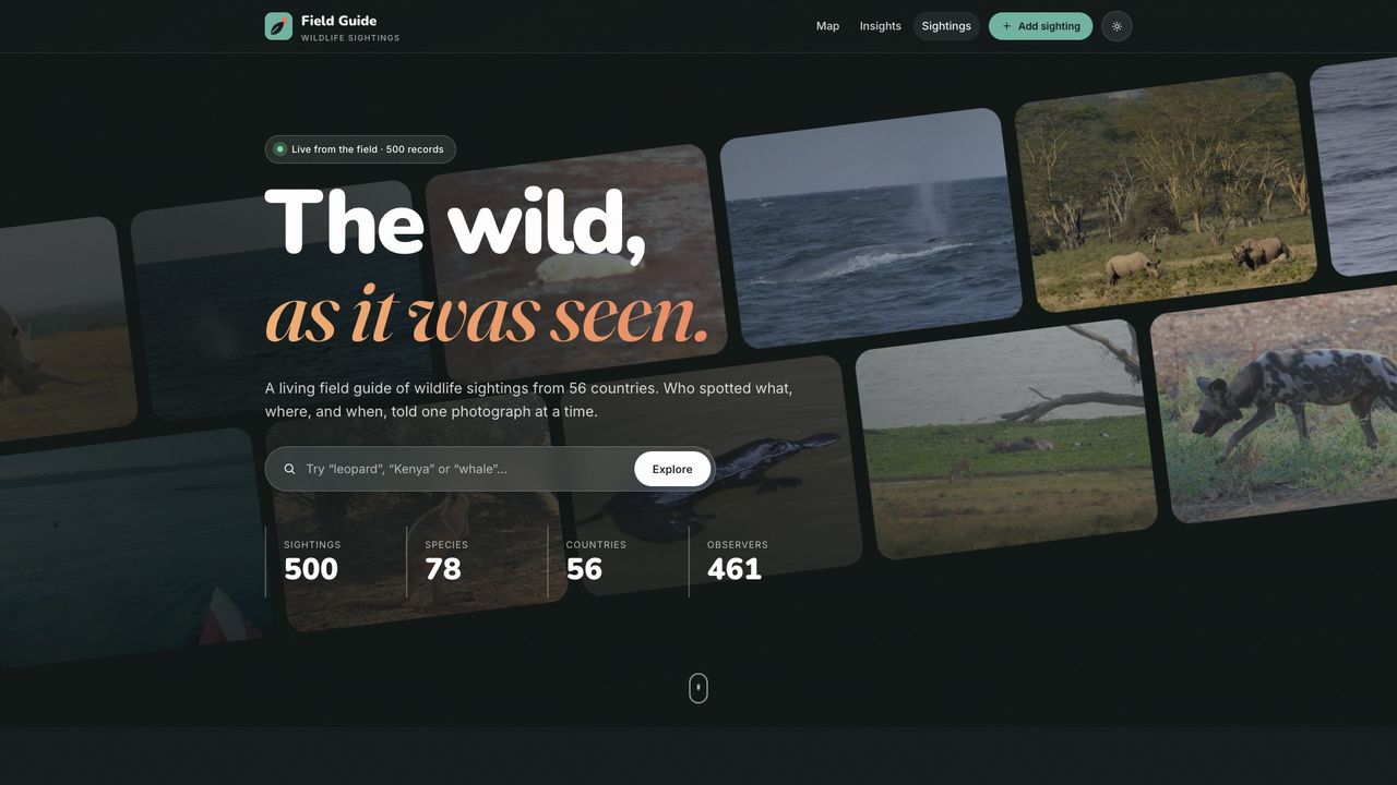 Field Guide, built by descholar-ceo